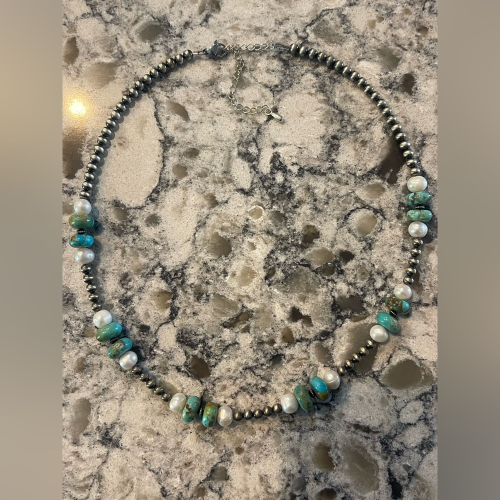 Navajo pearl necklace